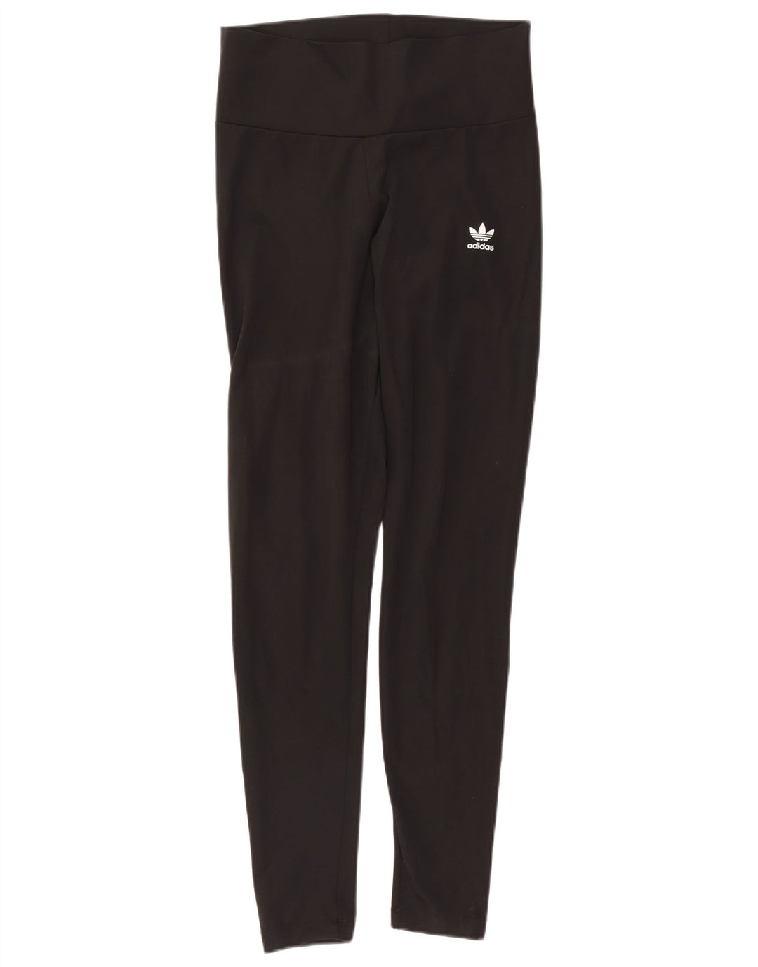 Adidas Damen Graphic Leggings UK 14 Large Schwarz Polyester