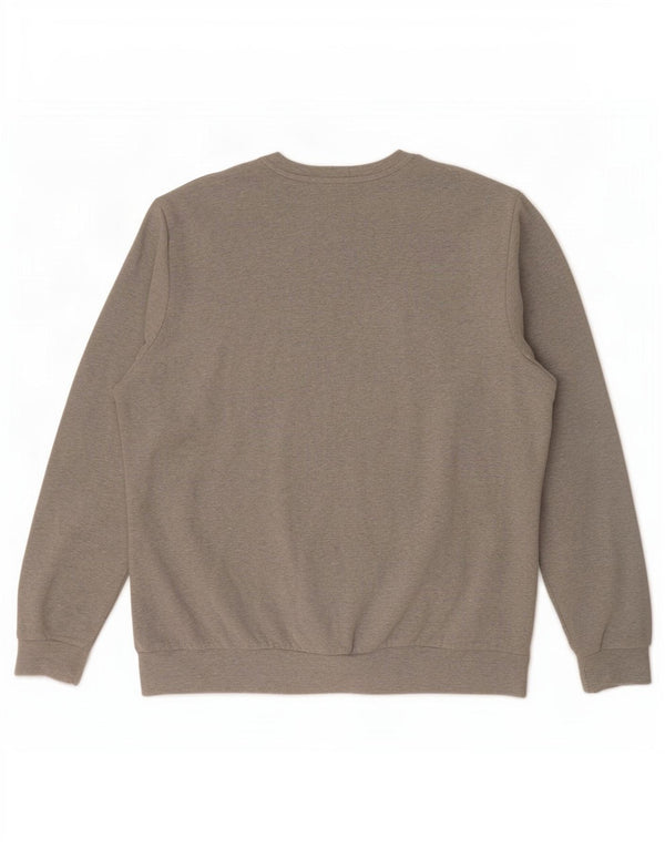 Fila Herren Sweatshirt Pullover 2XL Grau Baumwolle