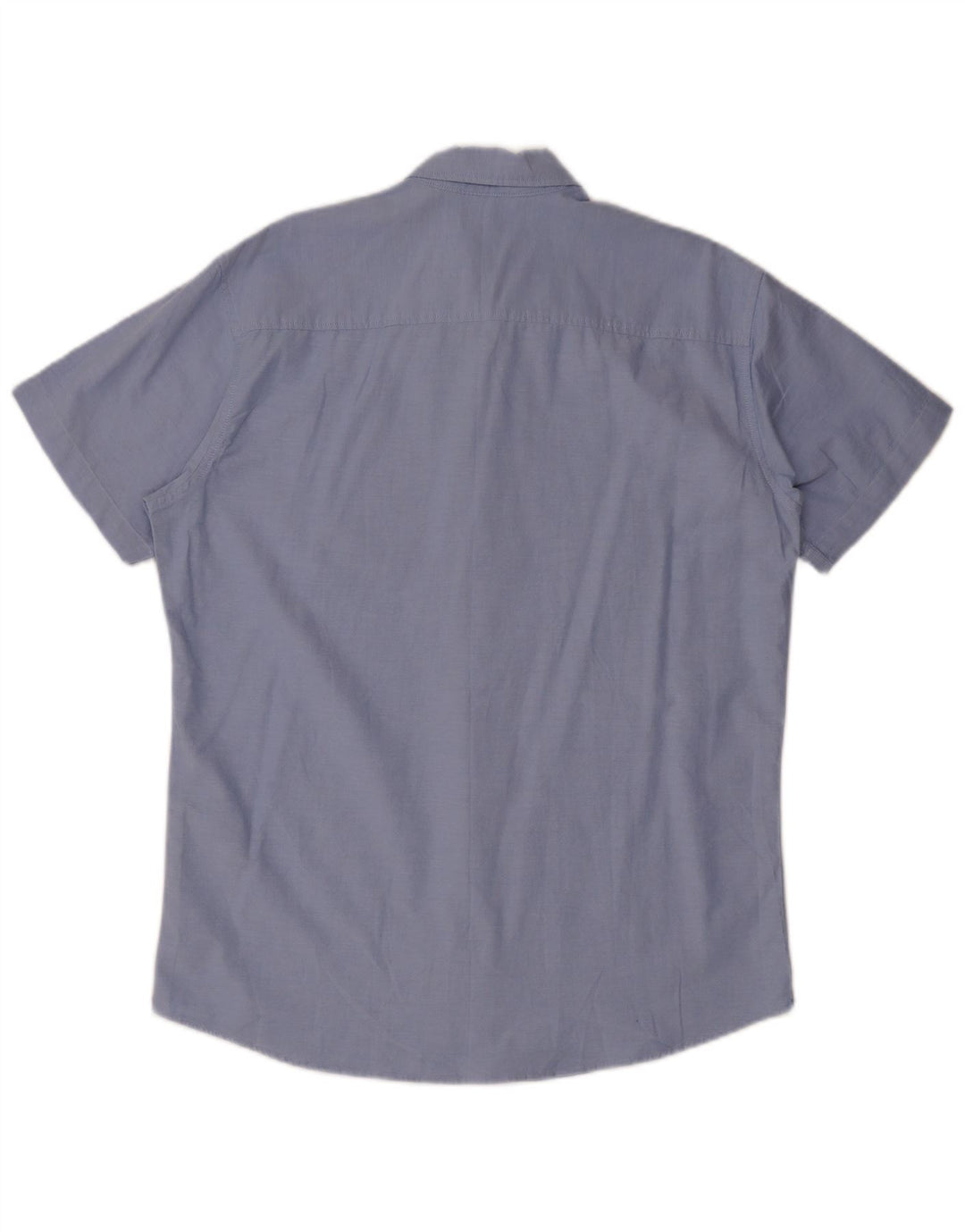 Jack & Jones Herren Kurzarmhemd XL Blau Baumwolle