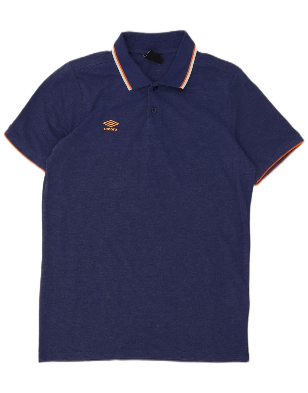UMBRO Herren-Poloshirt, mittelgroß, marineblau, Baumwolle