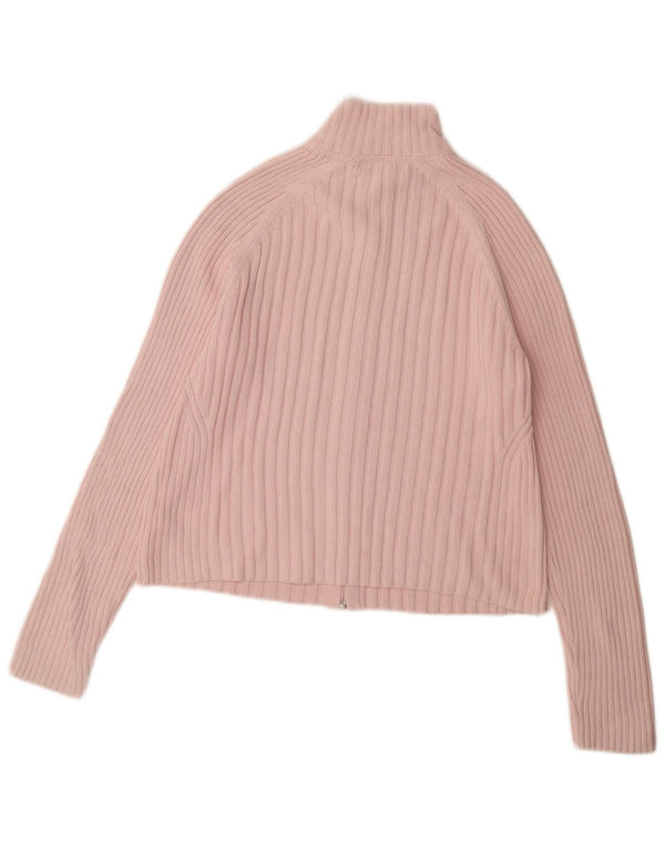 Tommy Hilfiger Damen-Cardigan-Pullover UK 14 Large Pink