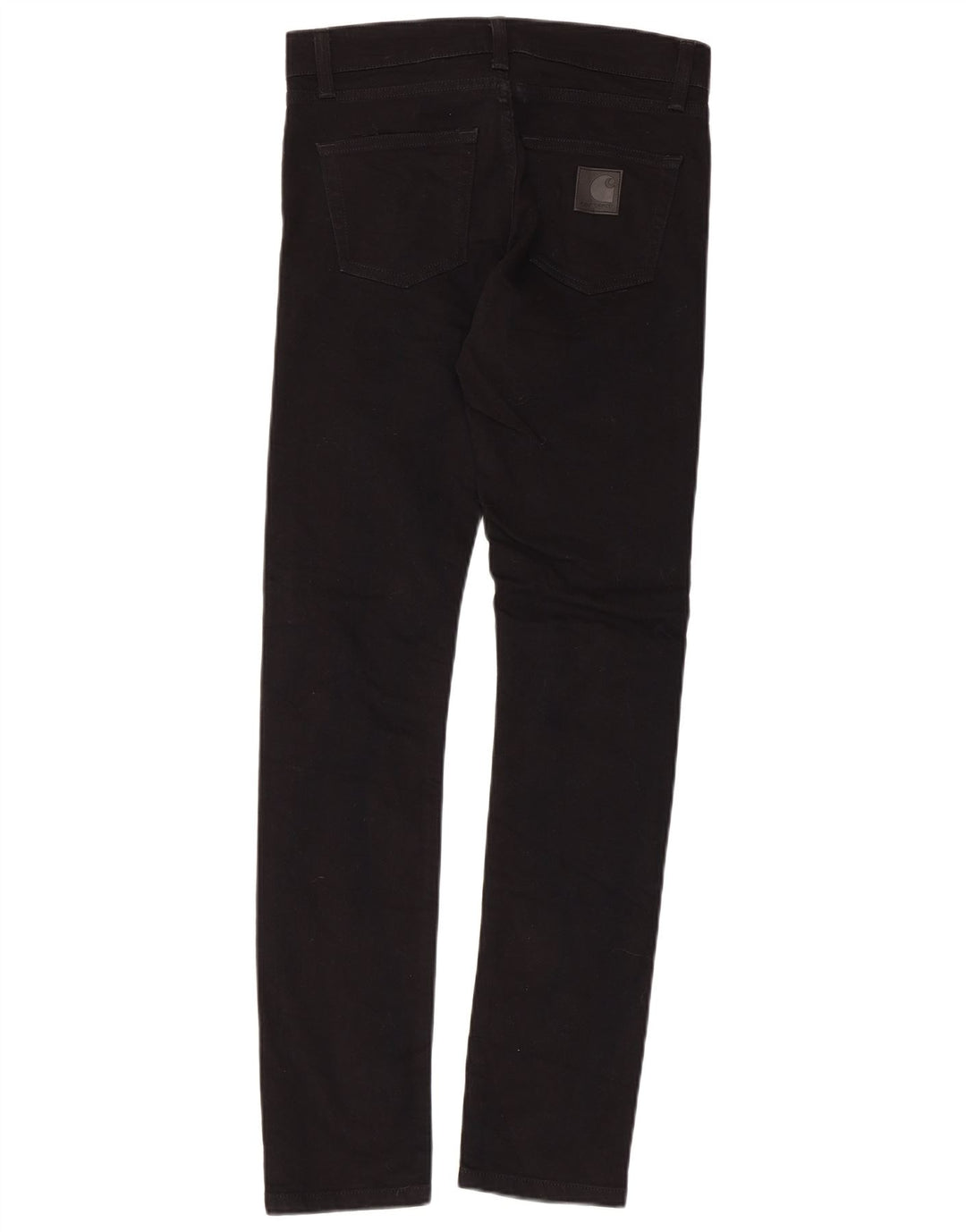 CARHARTT Damen Slim Jeans W28 L32 Schwarze Baumwolle