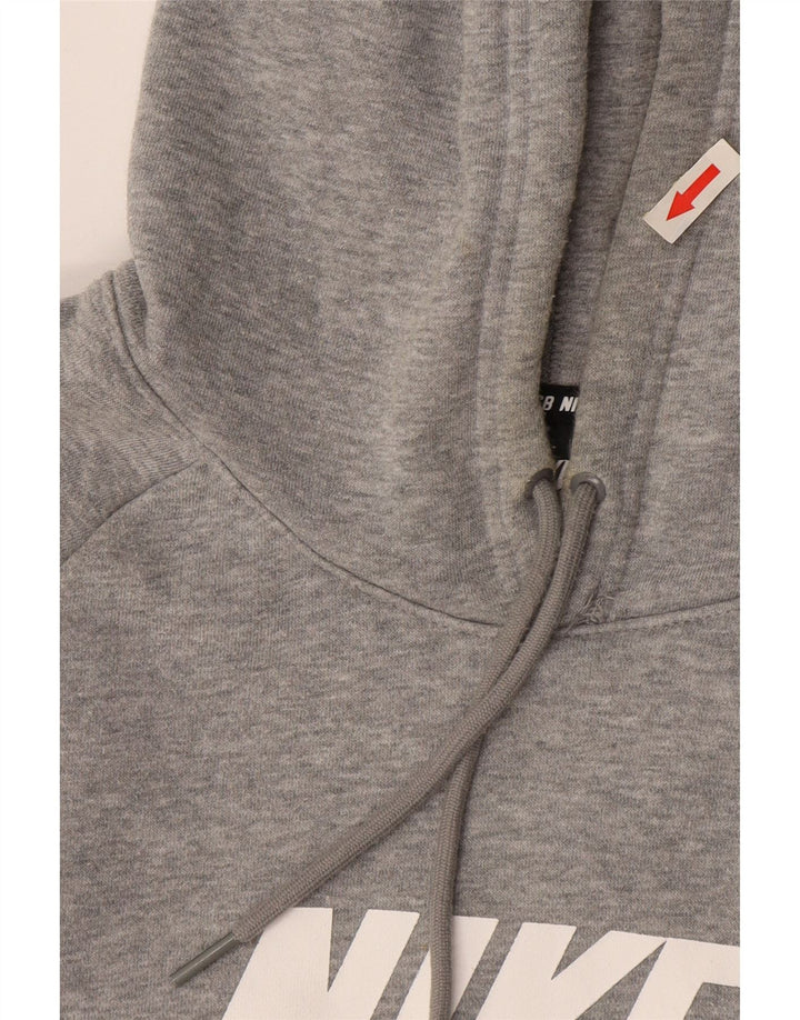 Nike Herren Nike SB Graphic Kapuzenpullover Mittelgrau gefleckte Baumwolle