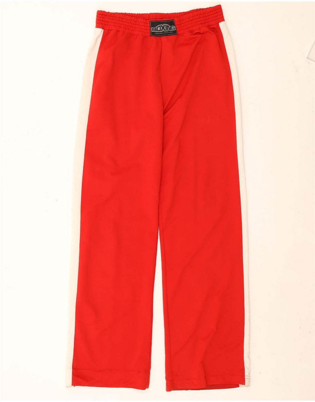 Zara Herren-Trainingshose, groß, rotes Farbblock-Polyester
