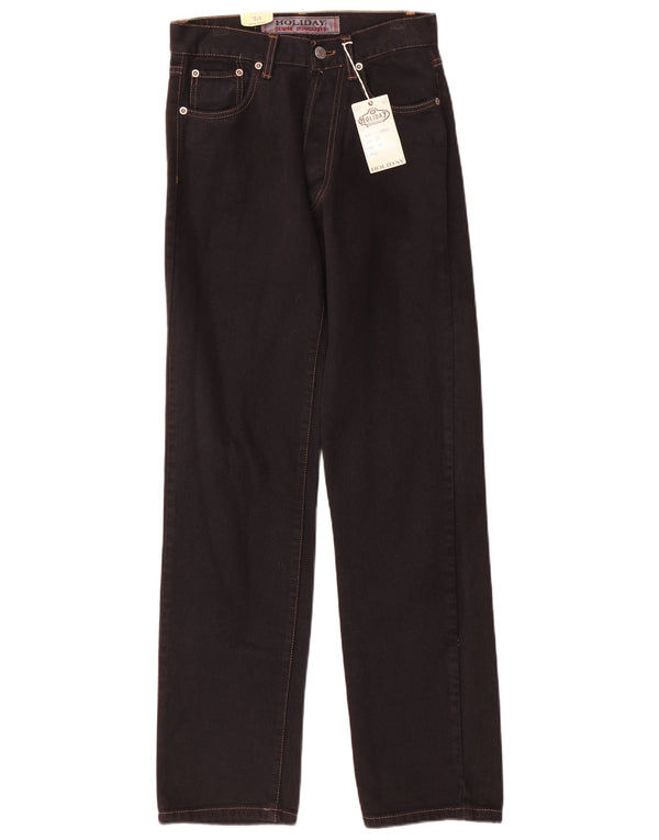 Holiday Damen 511 Original Fit Straight Jeans IT 40 Small W26 L32 Schwarz
