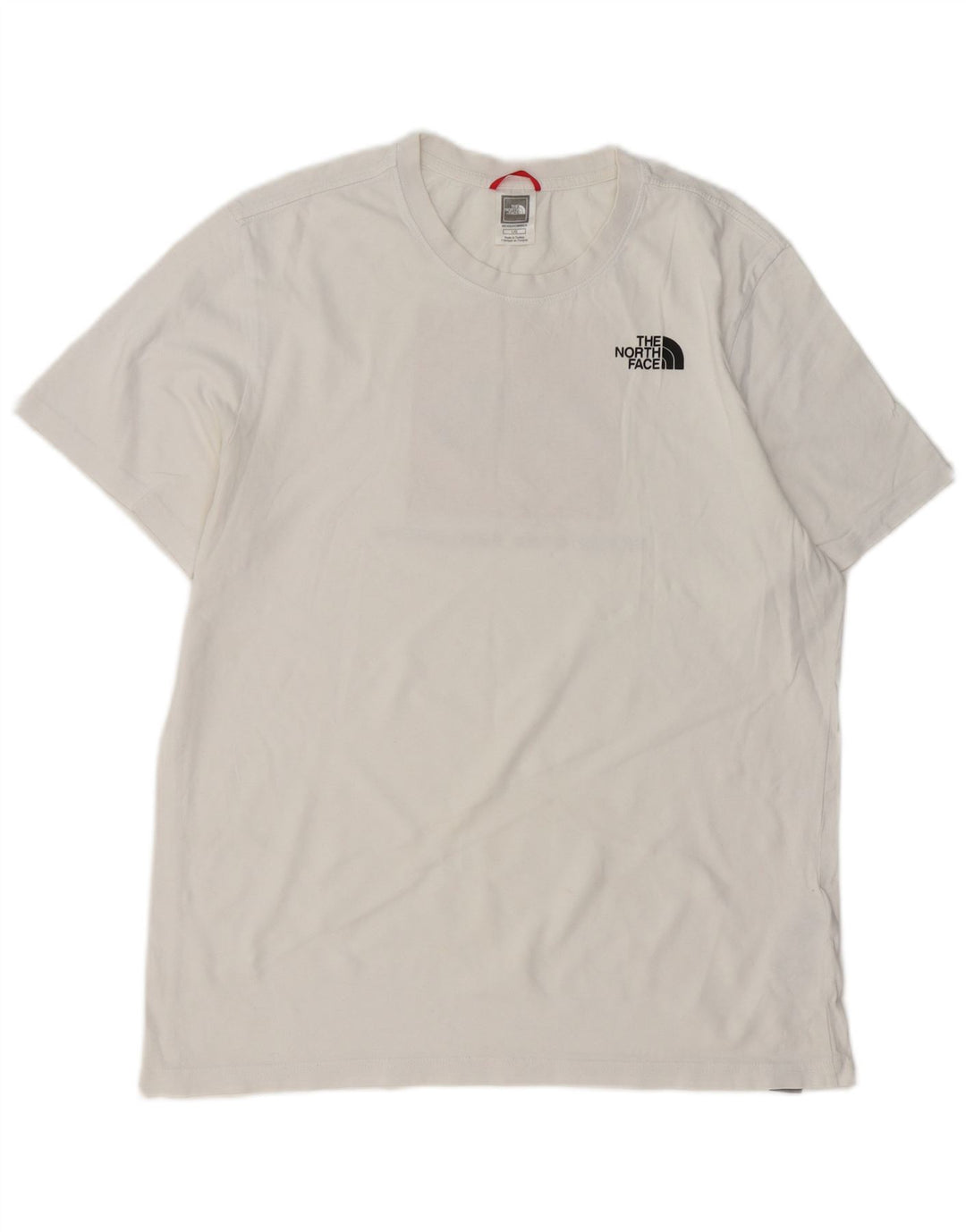 THE NORTH FACE Herren-T-Shirt mit Grafik, Größe L, aus weißer Baumwolle