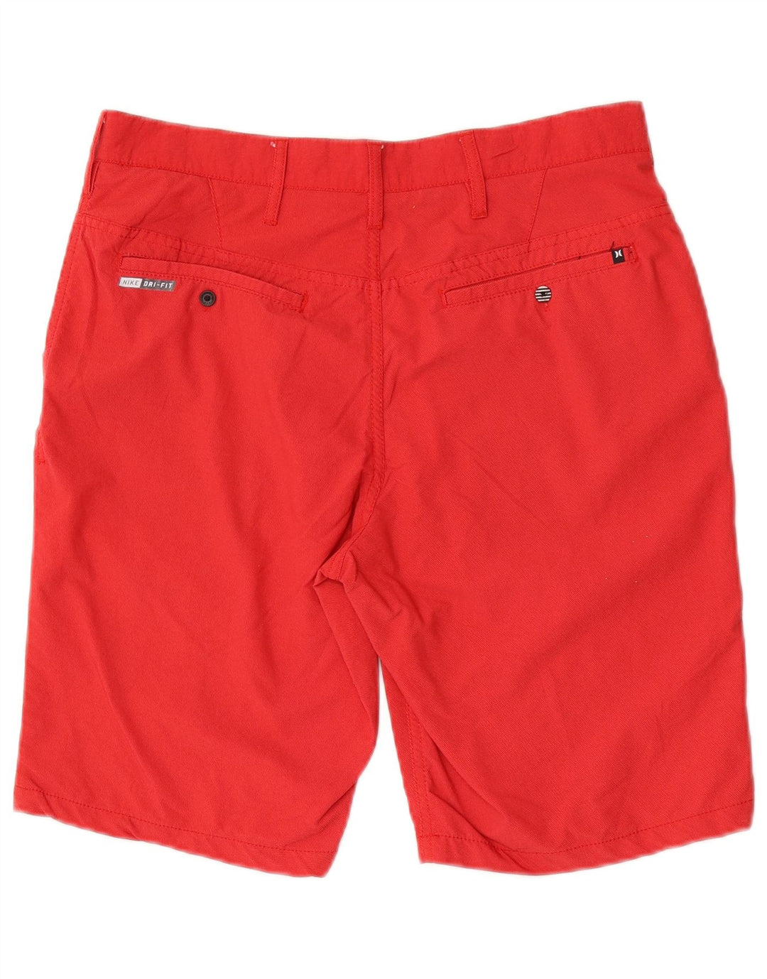 Hurley Herren Dri Fit Chino Shorts W30 Mittelrotes Nylon
