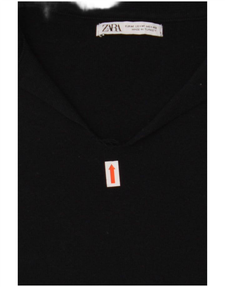 ZARA Herren Poloshirt Medium Marineblau