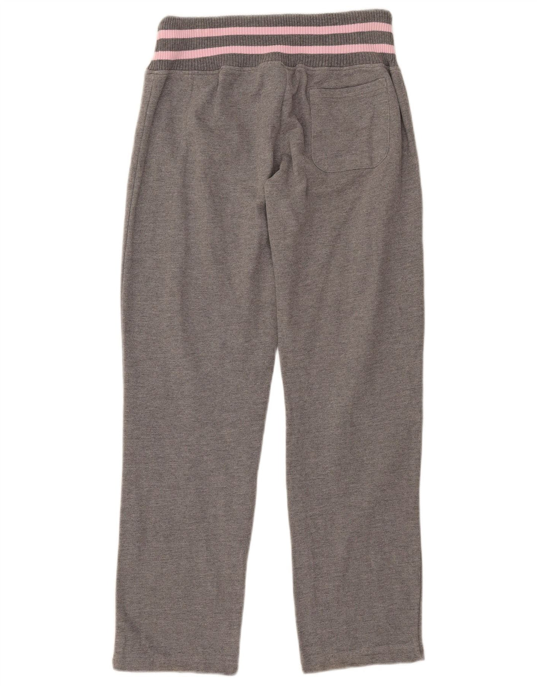 Sergio Tacchini Damen Trainingshose UK 14 Mittelgraue Baumwolle