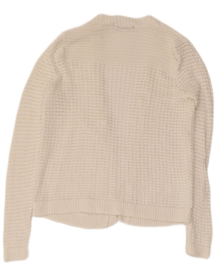 Marks & Spencer Offener Damen-Cardigan, Gr. 8, Weiß