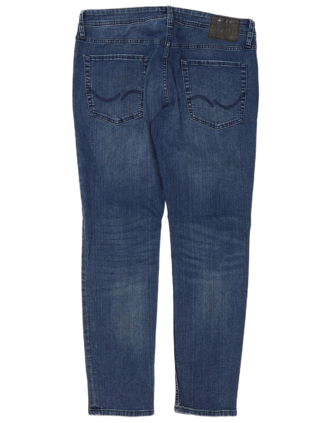Jack & Jones Herren Slim Jeans W36 L32 Blaue Baumwolle