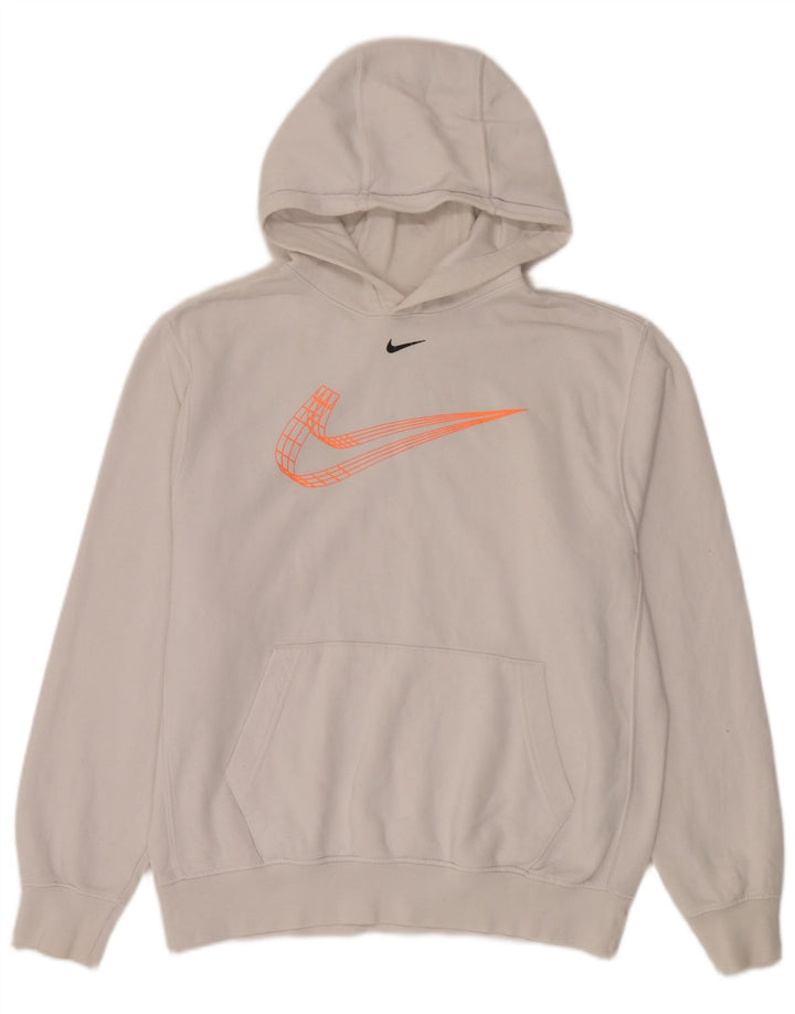 Nike Herren-Kapuzenpullover mit Grafik, mittelweiße Baumwolle