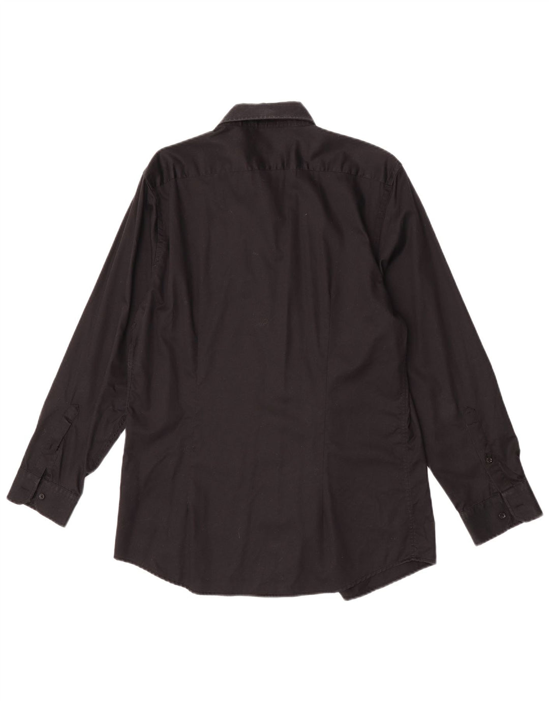 Reiss Damen Slim Fit Hemd XL Schwarz Baumwolle