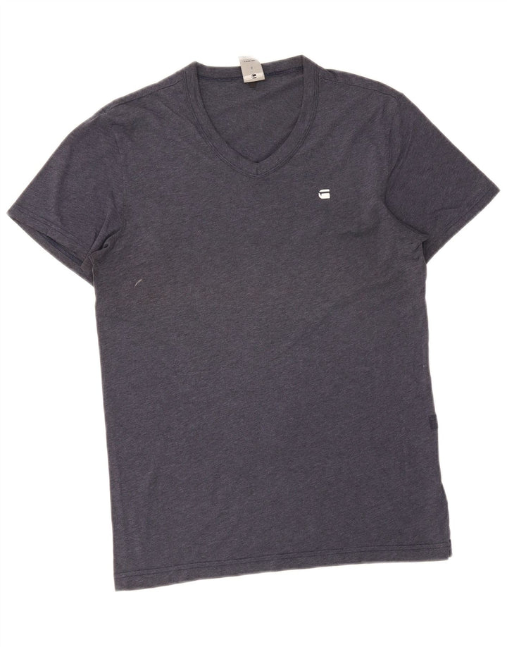 G-Star Herren T-Shirt Top Small Marineblau Baumwolle