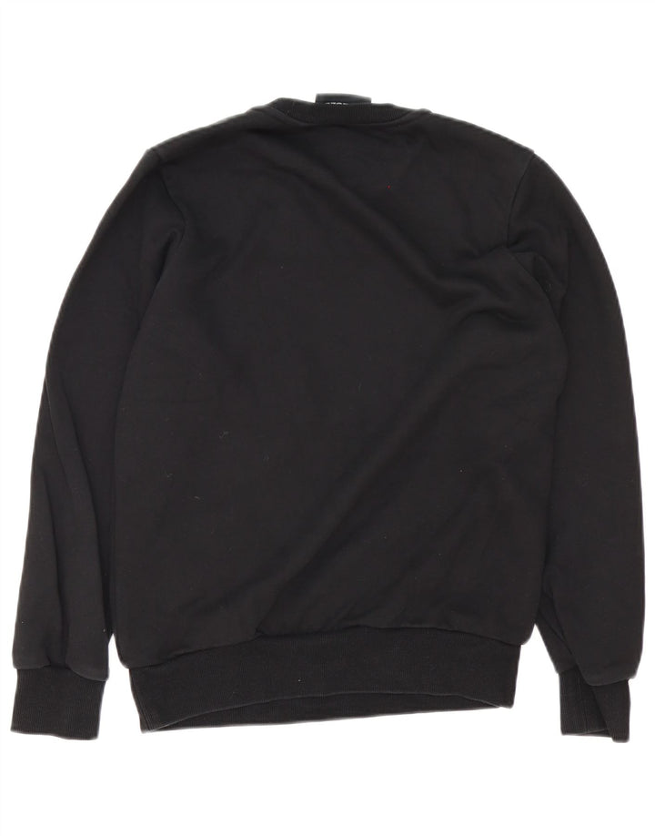 Diesel Herren Sweatshirt Pullover XS Schwarz Baumwolle