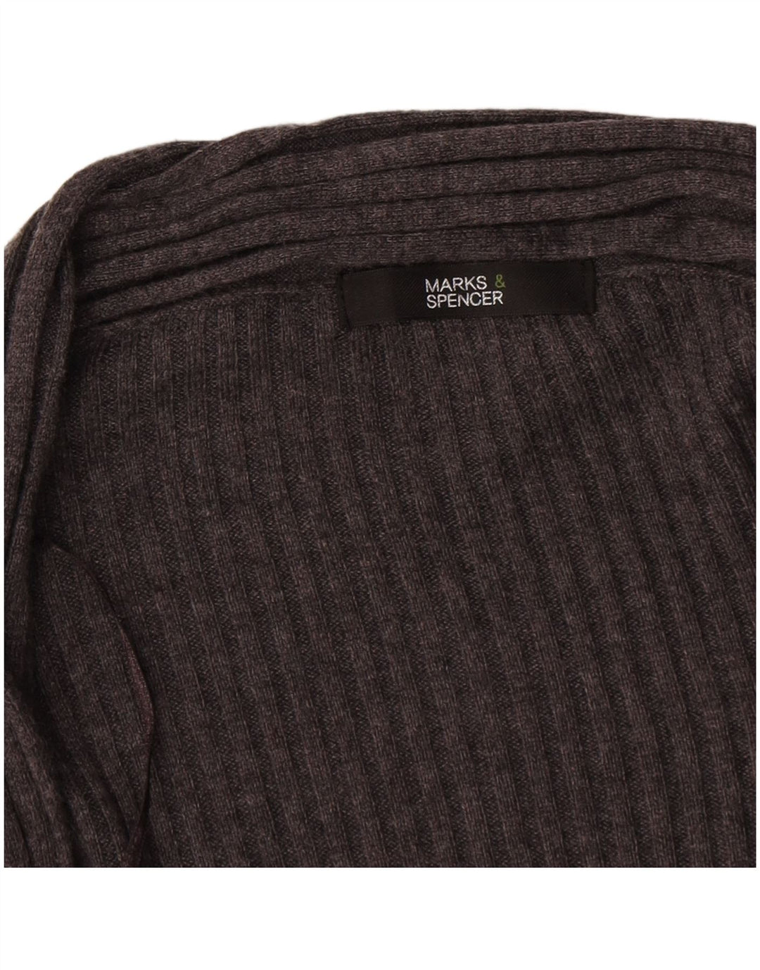 Marks & Spencer Damen Longline Open Cardigan Pullover UK 18 XL Grau
