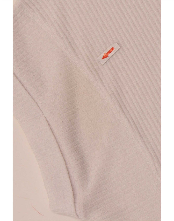 Zara Damen-Oversize-Trägershirt, Gr. 10, Größe S, Weiß