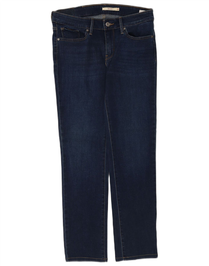 Levi's Damen 712 Slim Jeans W29 L28 Blaue Baumwolle
