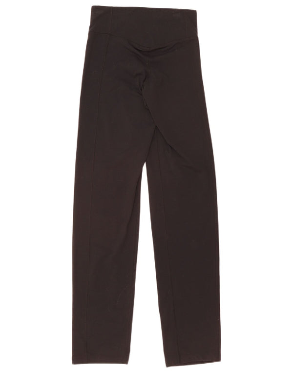 Nike Damen Dri Fit Leggings UK 8 Small Schwarz Nylon