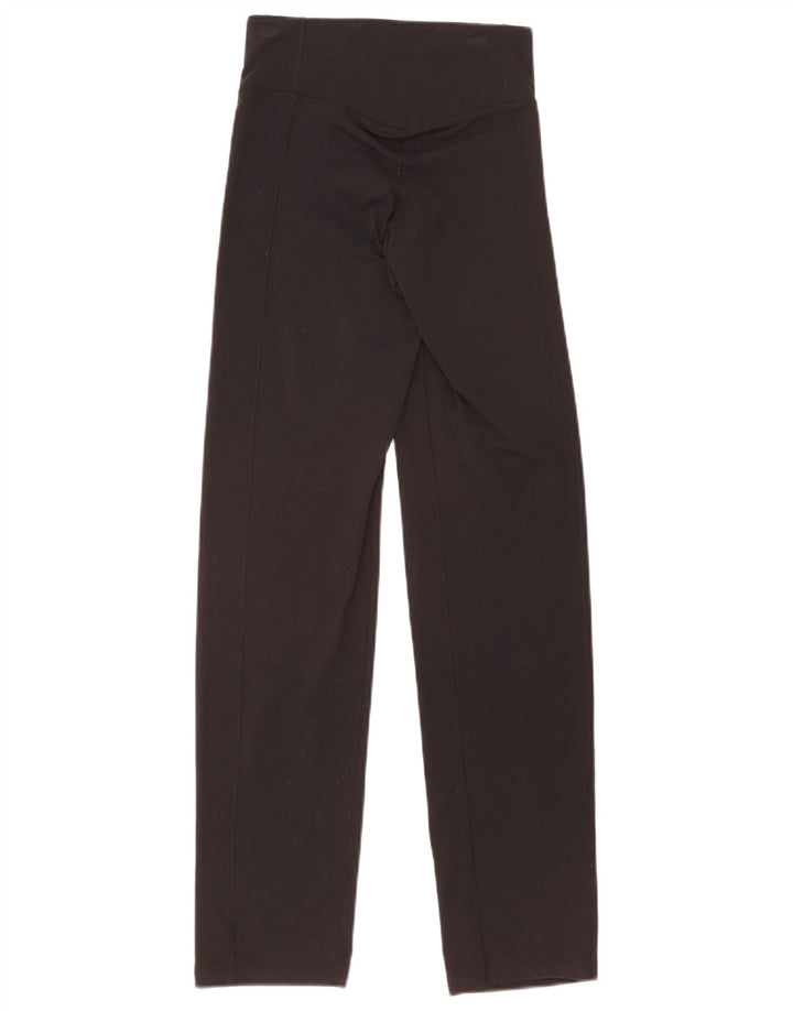 Nike Damen Dri Fit Leggings UK 8 Small Schwarz Nylon