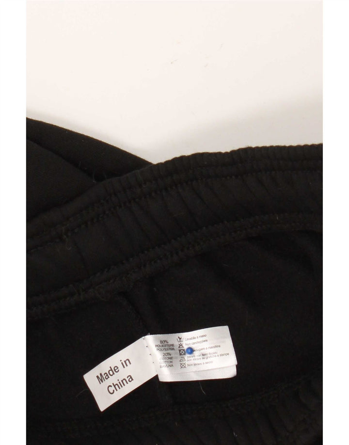 Umbro Womens Tracksuit Trousers UK 14 Medium  Black Colourblock Polyester