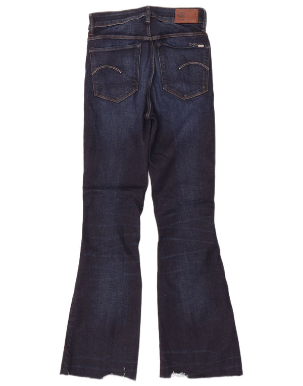 G-Star Damen Schlagjeans W28 L30 Marineblaue Baumwolle