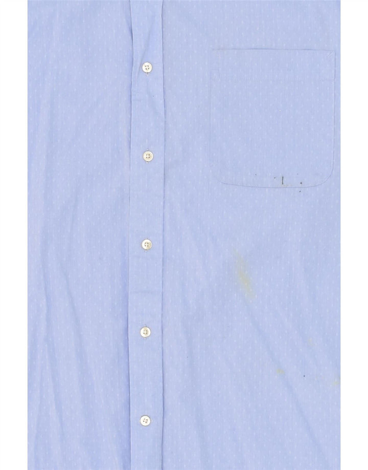 TOMMY HILFIGER Mens Regular Fit Shirt Size 16 16 1/2 Large Blue Spotted Vintage Tommy Hilfiger and Second-Hand Tommy Hilfiger from Messina Hembry 