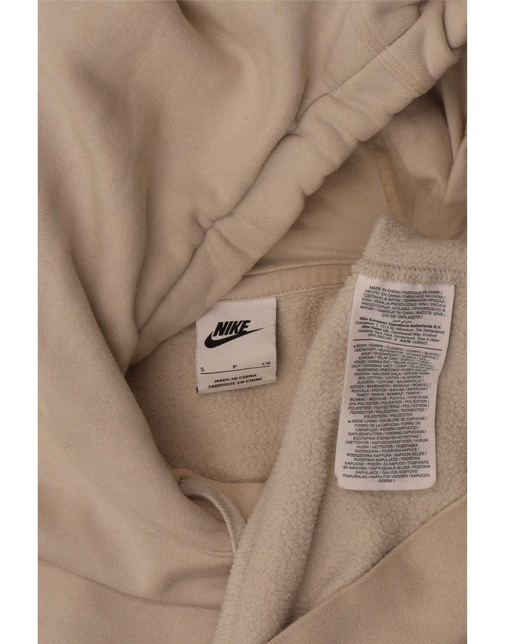 Nike Herren Kapuzenpullover, Größe S, Beige, Baumwolle