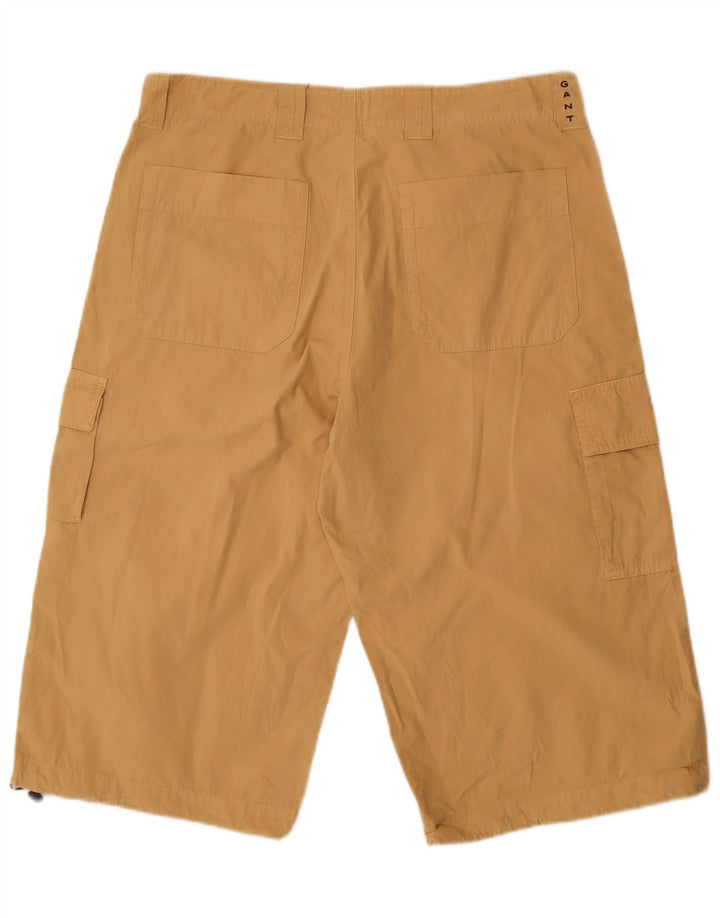 Gant Herren Cargoshorts W35 Large Beige Baumwolle