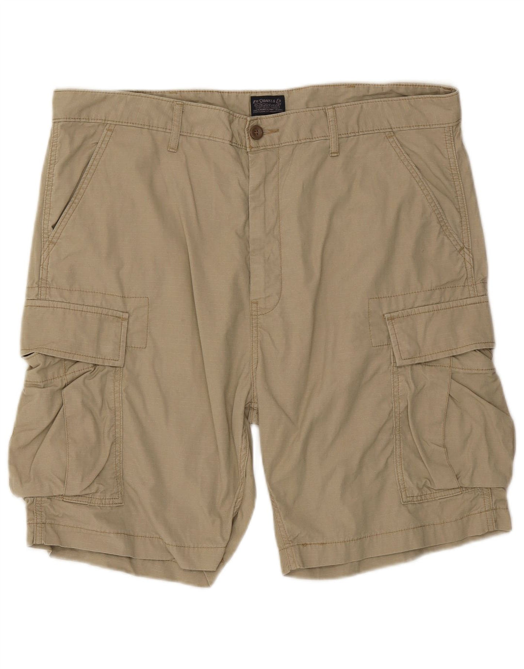 Levi's Herren Cargoshorts W38 XL Beige Baumwolle