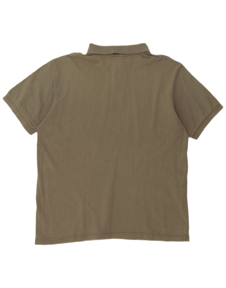 Marlboro Classics Herren-Poloshirt XL, grüne Baumwolle