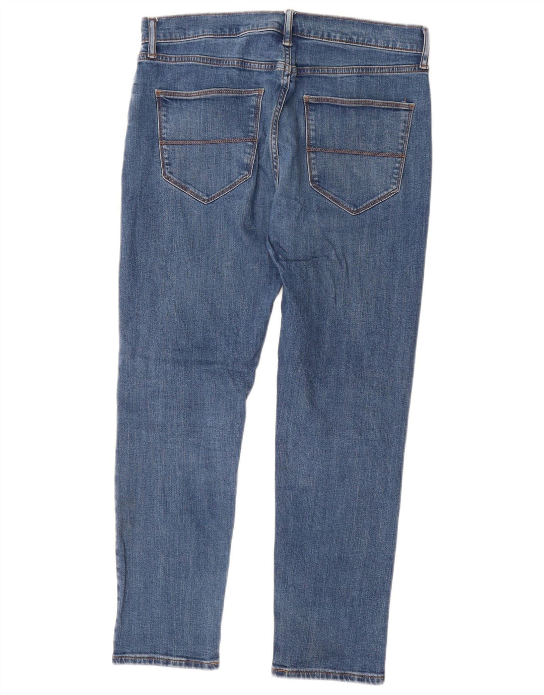 Marks & Spencer Damen Slim Jeans W32 L29 Blaue Baumwolle