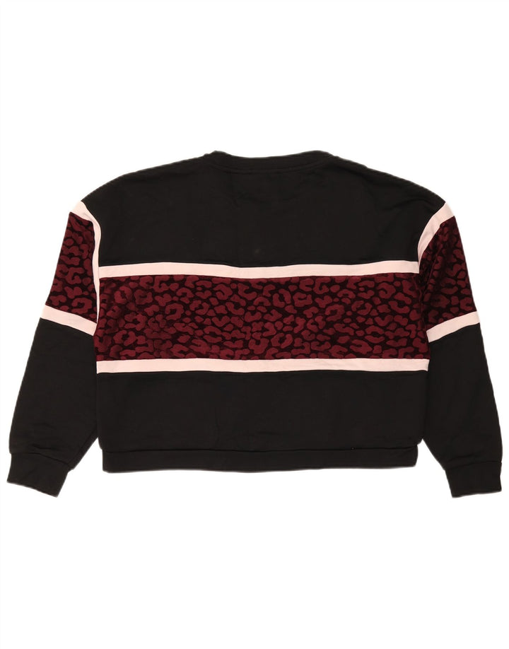 Guess Damen-Sweatshirt in Übergröße, Gr. 14, mittelschwarz, mit Tiermuster