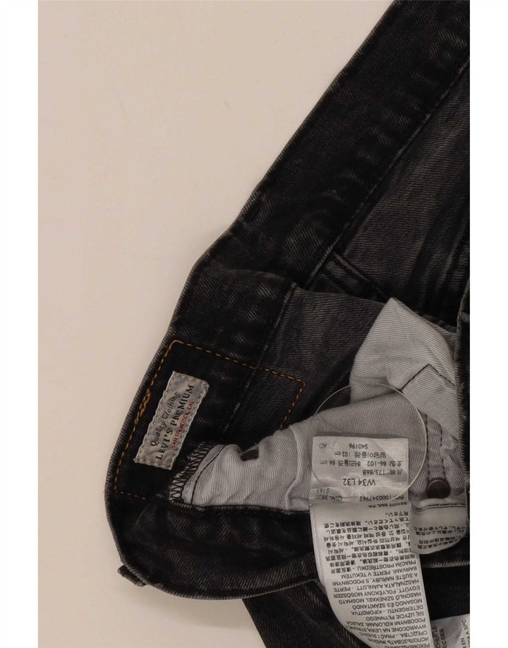 Levi's Herren 511 Slim Jeans W34 L32 Graue Baumwolle