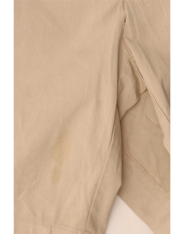 Zara Damen Chino-Shorts, Größe L, W32, Beige