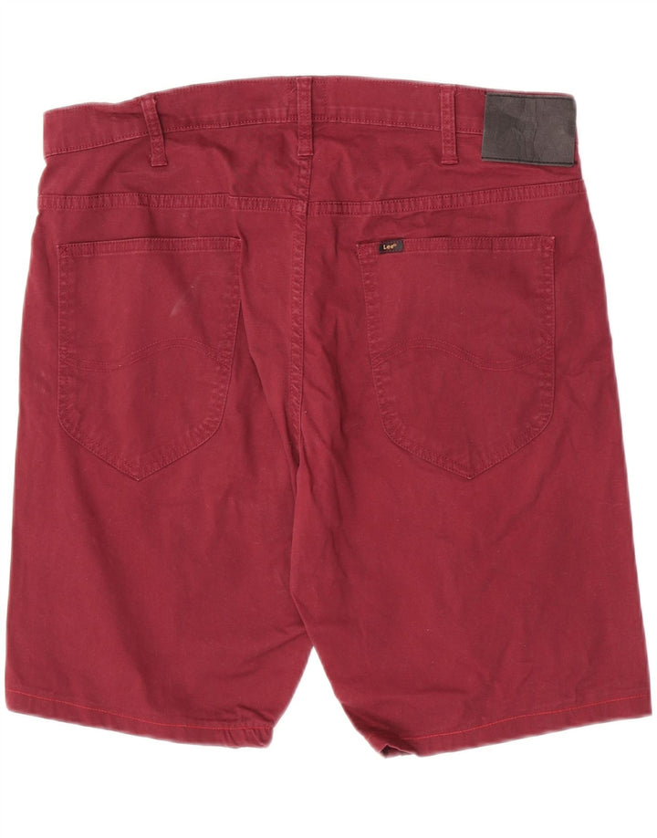 Lee Herren-Freizeitshorts W38 XL, kastanienbraune Baumwolle