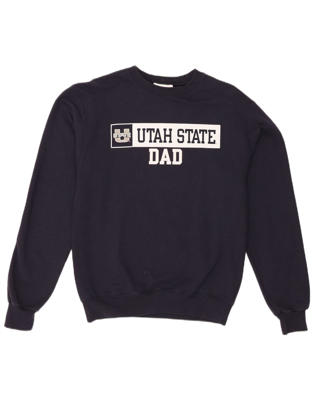Champion Herren Utah Graphic Sweatshirt Pullover Small Marineblau