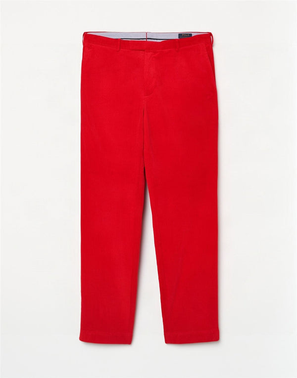 Polo Ralph Lauren Herren Slim Fit Cordhose W38 L32 Rote Baumwolle
