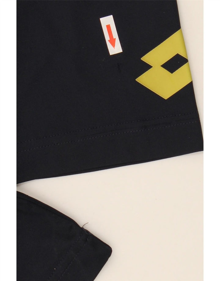 Lotto Herren-T-Shirt mit Grafik, Größe L, Marineblau