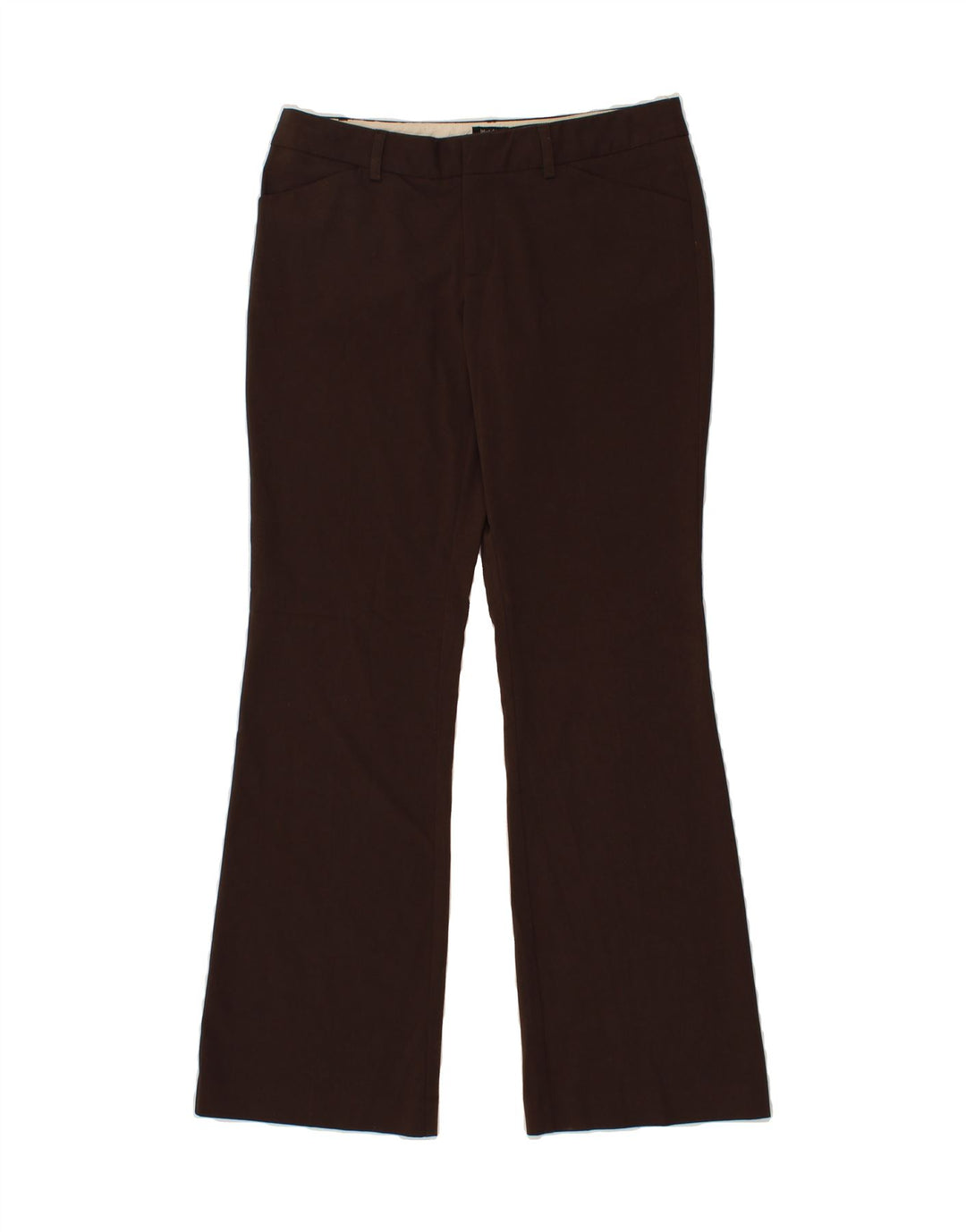 MOSSIMO Womens Bootcut Casual Trousers US 6 Medium W30 L31 Brown Polyester Vintage Mossimo and Second-Hand Mossimo from Messina Hembry 