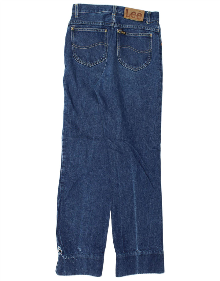Lee Damen Tapered Jeans W26 L31 Blau
