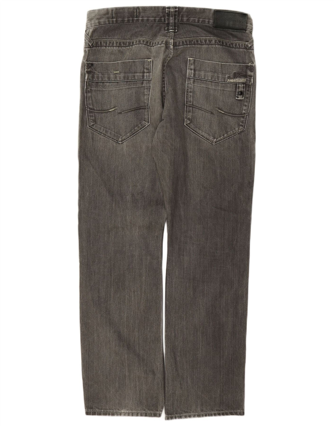 Jack & Jones Herren Straight Jeans W32 L32 Grau