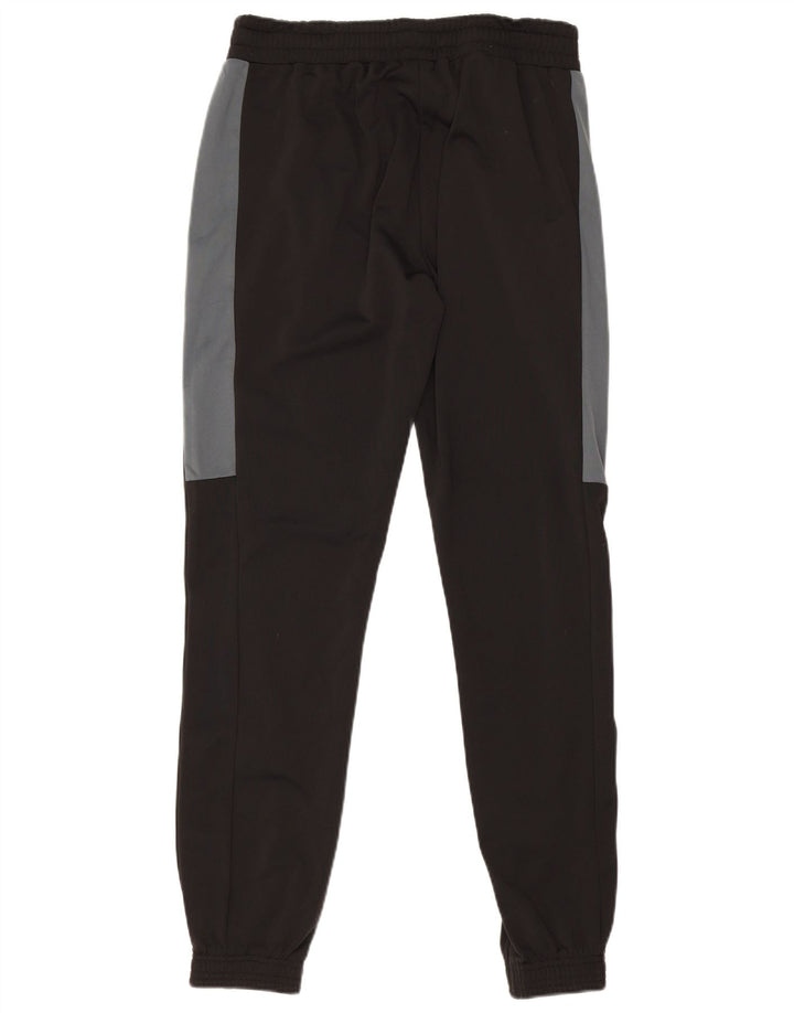 Puma Herren-Trainingshose, Jogginghose, Mittelschwarz, Farbblock-Polyester
