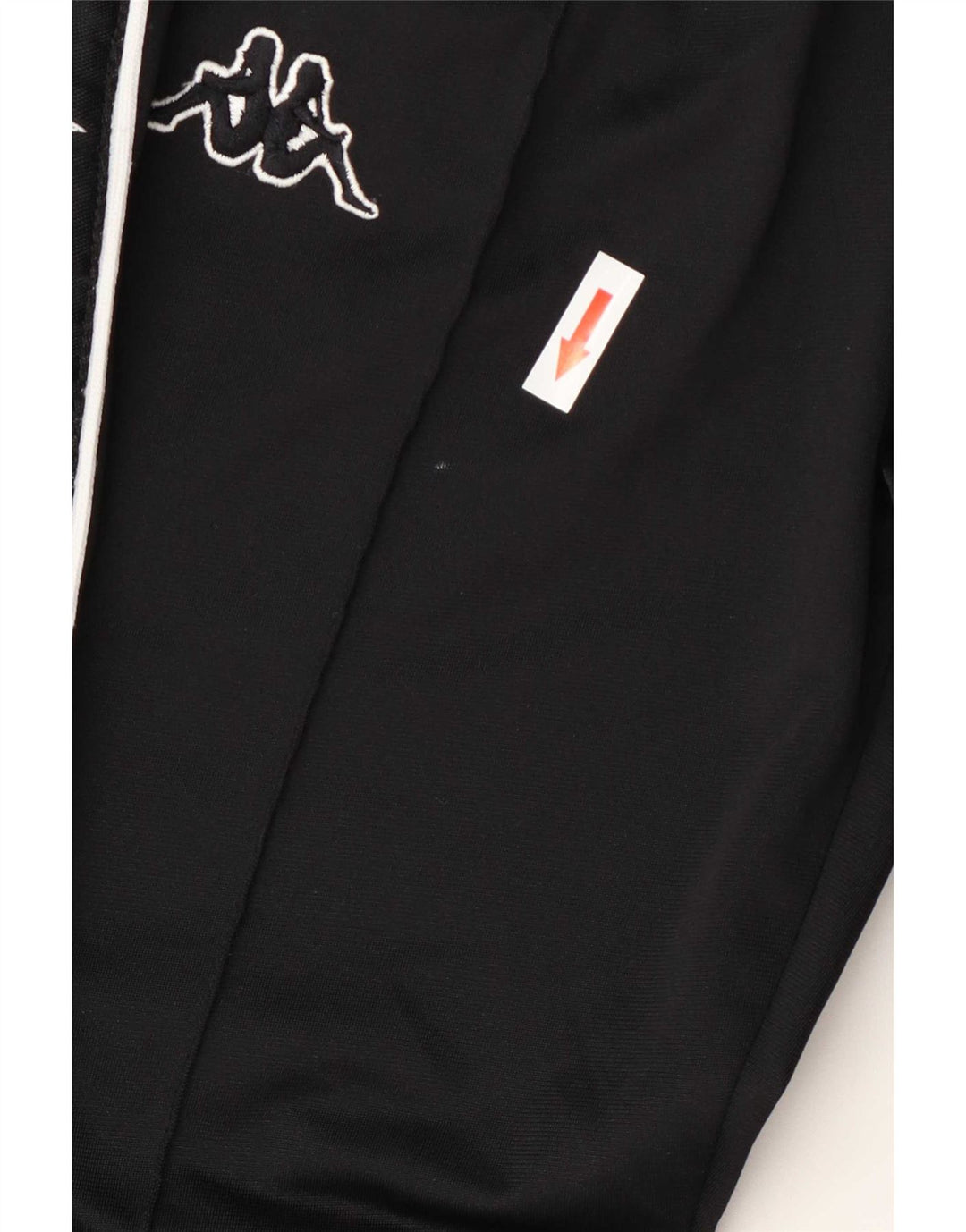 Kappa Jungen-Trainingshose mit Grafik, 7–8 Jahre, schwarzes Polyester