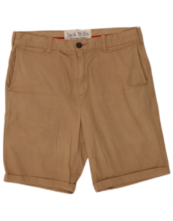 JACK WILLS Herren Chinoshorts W30 Mittelbeige