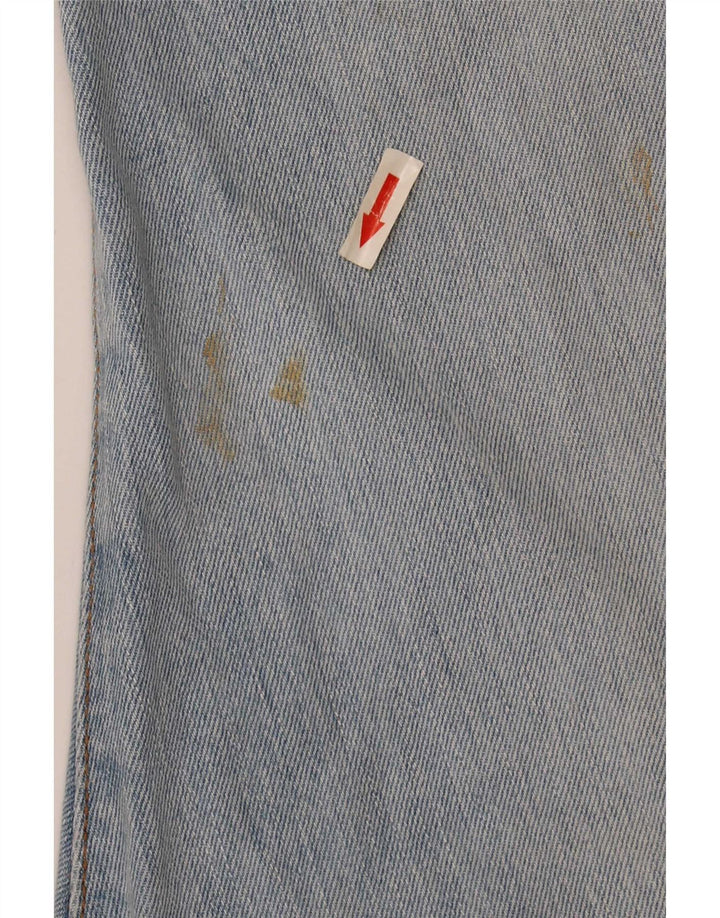 Levi's Herren 501 Straight Jeans W33 L32 Blaue Baumwolle