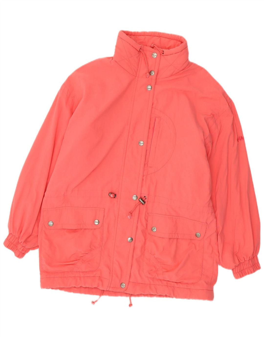 Fila Damen Windjacke US 10 Large Rosa Polyamid