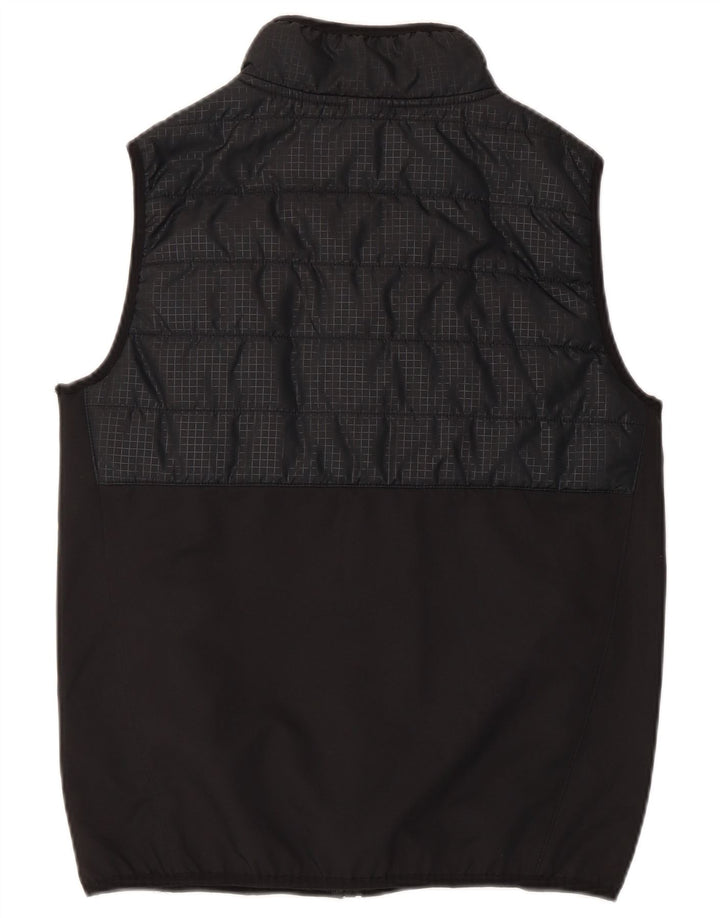 Under Armour Jungen ärmellose Trainingsjacke, 12–13 Jahre, Schwarz