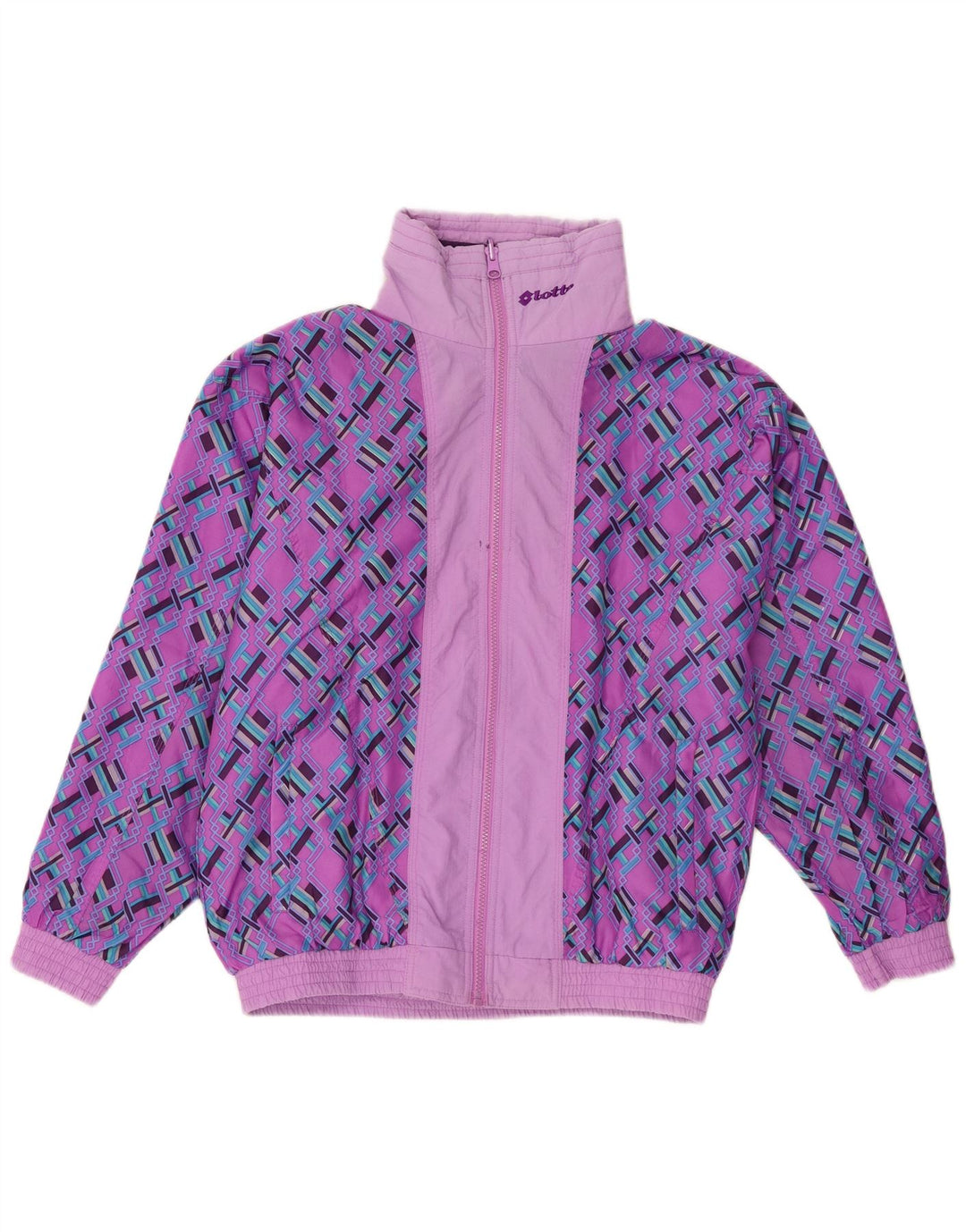 Lotto Reversible Damen-Trainingsjacke in Übergröße, Gr. 14, Mittelviolett