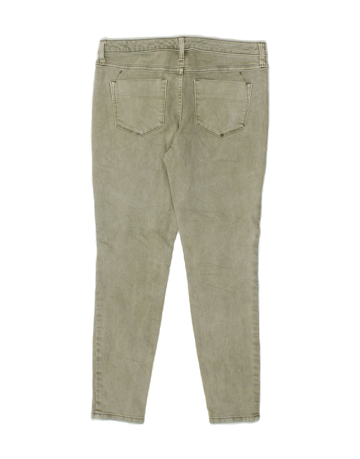 MOSSIMO Womens Mid Rise Jegging Jeans US 6 Medium W28 L26 Green Cotton Vintage Mossimo and Second-Hand Mossimo from Messina Hembry 